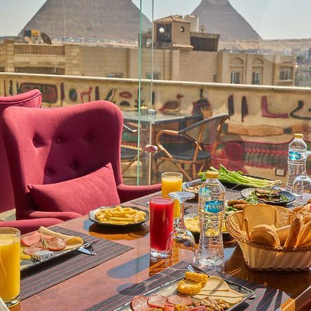King Pyramids View Hotel Kafrat al Jabal Exterior foto